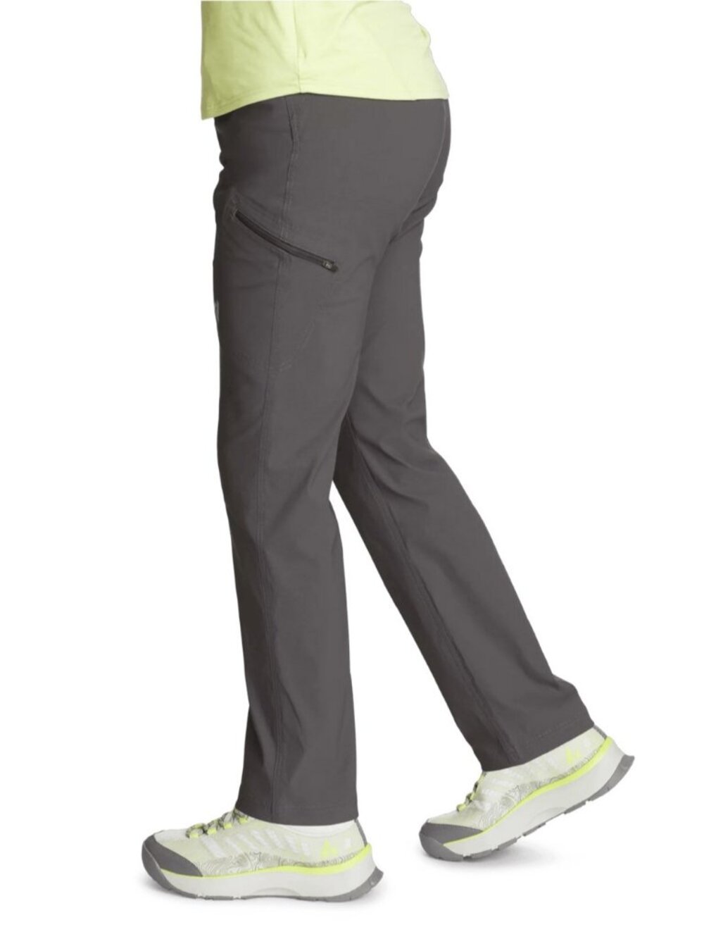 Eddie Bauer First Ascent Guide Pro Pants Womens size 8 Short Petite Gray Hiking - Picture 3 of 14